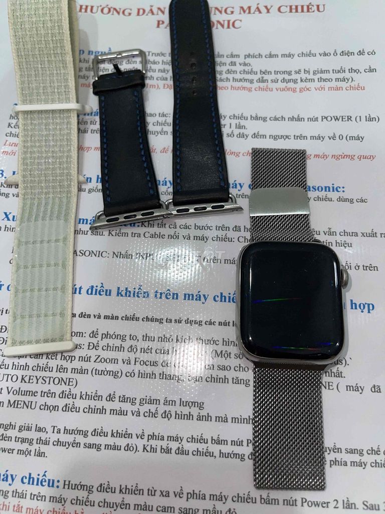 Apple Watch Series 4 44mm THÉP LTE GPS ESIM