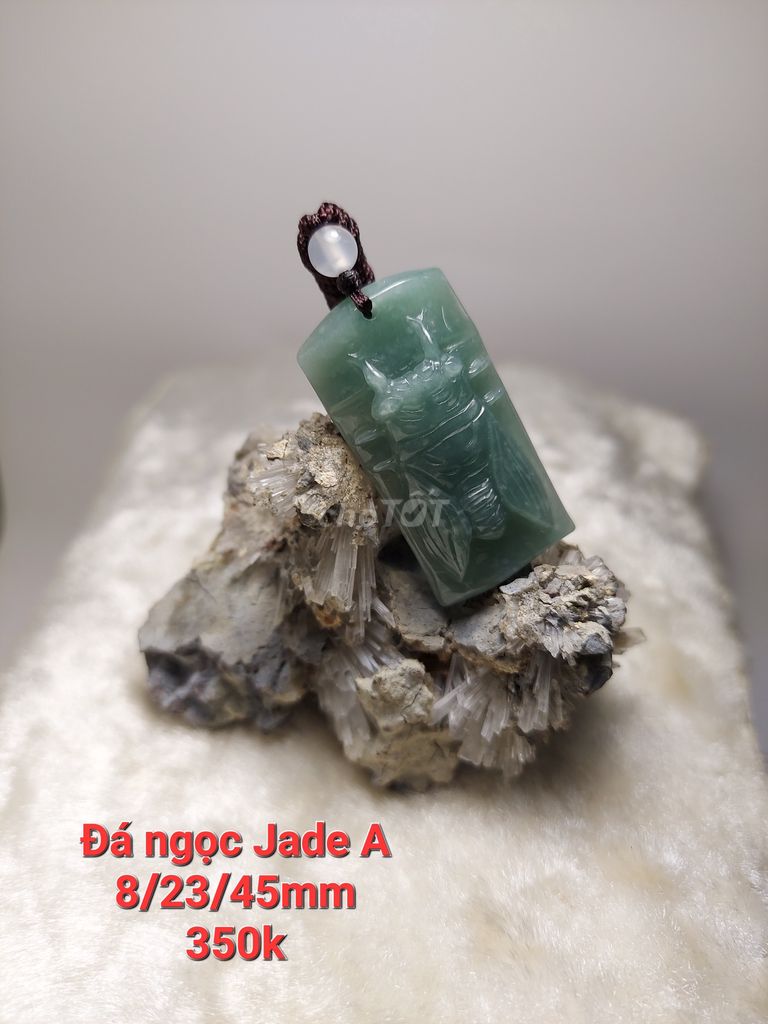 Mặt dây chuyền Đá ngọc Jade A_108. Mua bán Phụ kiện thời trang khác tại Huyện Vĩnh Cửu Đồng Nai được đăng bởi Thành Tâm hình 1