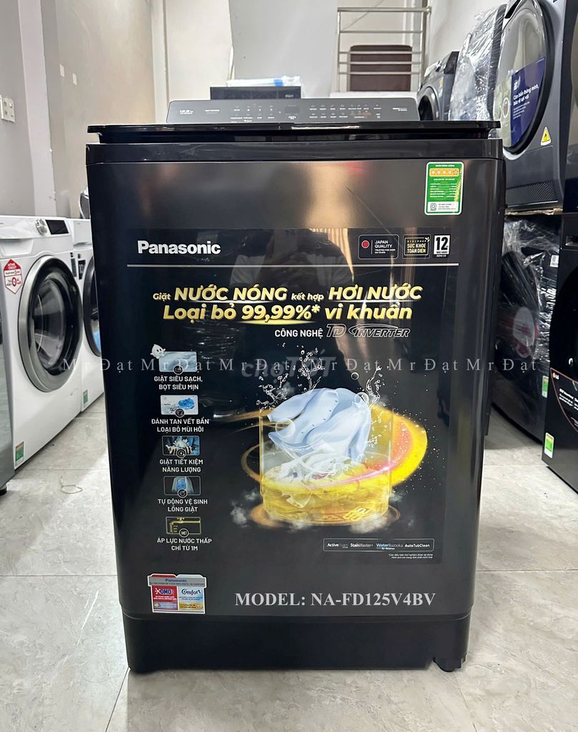 Máy giặt Inverter 12.5 kg PANASONIC. NA-FD125V4BV. Mua bán Máy giặt tại Quận 8 Tp Hồ Chí Minh được đăng bởi Trần Thiện Đạt hình 1