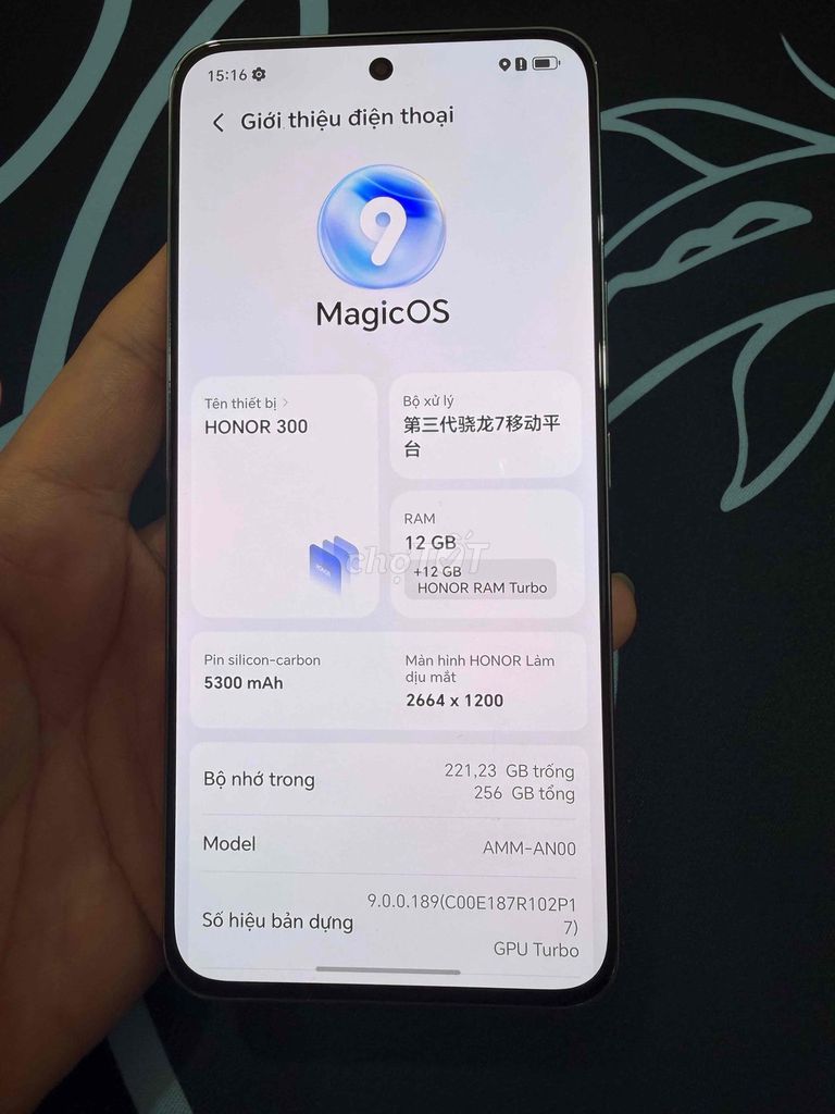 Honor 300 256GB Trắng 99%. Mua bán Điện thoại tại Thành phố Thủ Đức Tp Hồ Chí Minh được đăng bởi đỗ huy hình 1