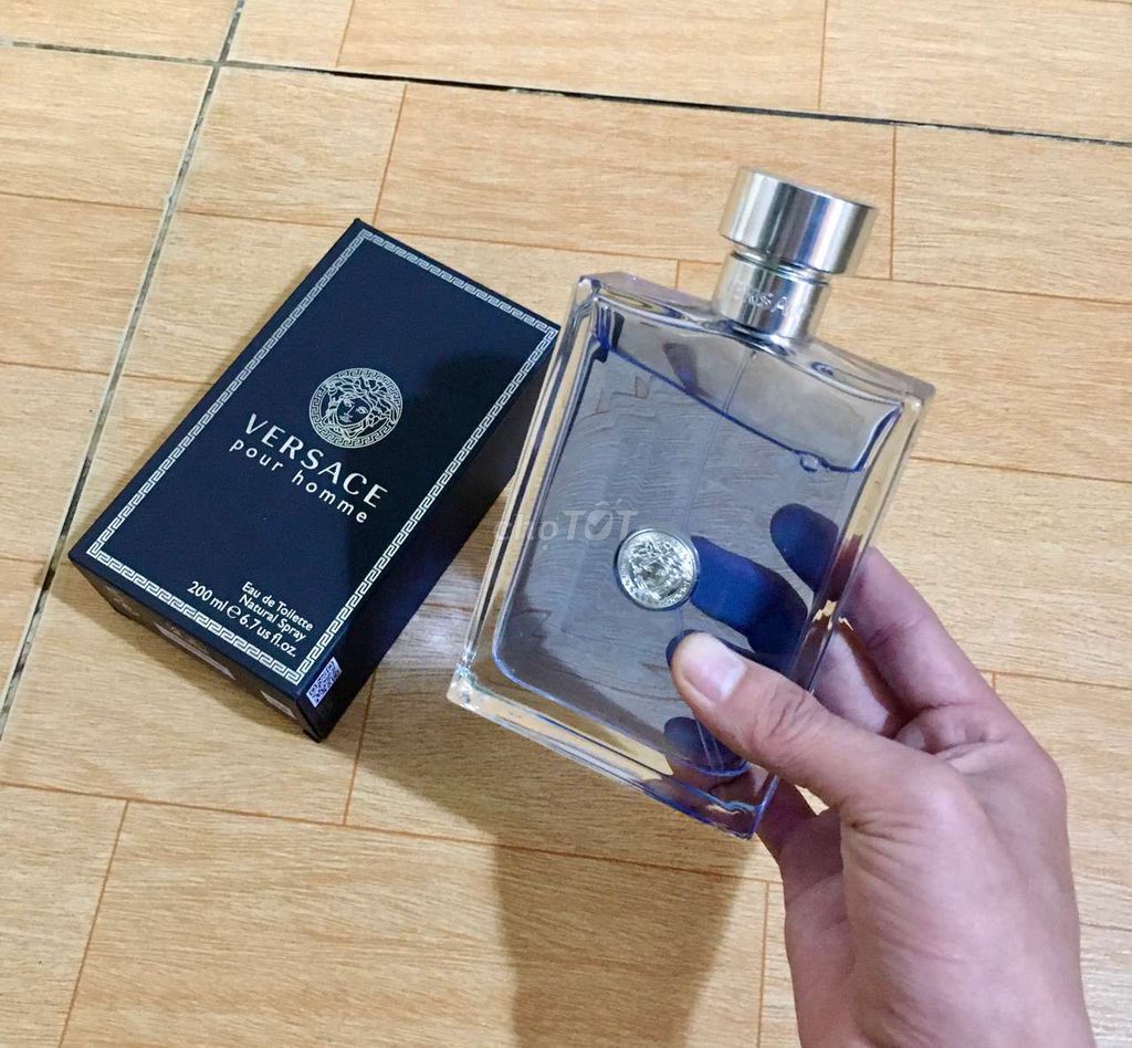 versace pour homme 200ml Authentic🍀🇻🇳