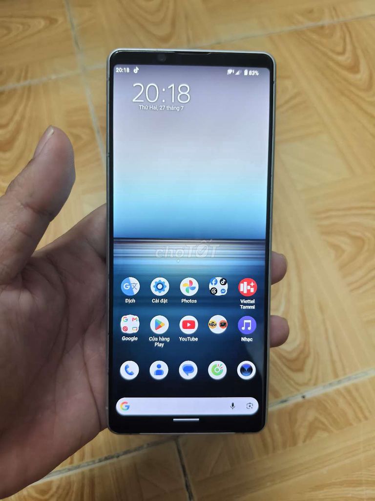 Sony Xperia 1 Mark II 128GB Bạc pin 5000. Mua bán Điện thoại tại Thành phố Thủ Đức Tp Hồ Chí Minh được đăng bởi Tuấn Nghĩa hình 1