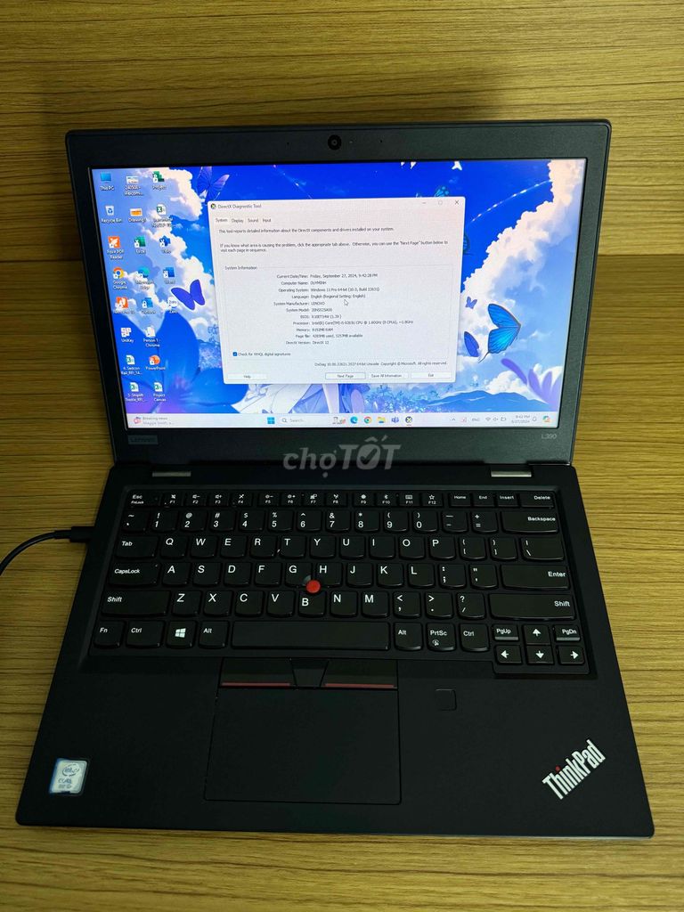 Lenovo Thinkpad L390 i5 8265U 8gb 256gb