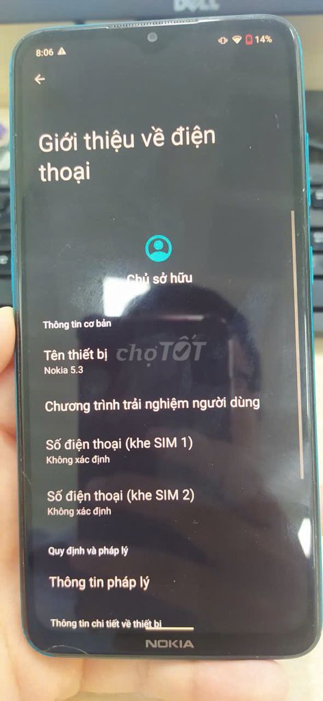Nokia 5.3 Xanh Có NFC. Mua bán Điện thoại tại Thành phố Đông Hà Quảng Trị được đăng bởi Trương Đức Kiên hình 1