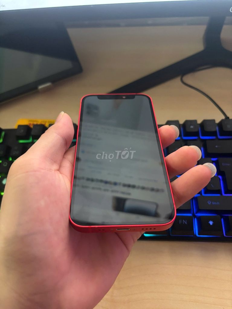 Apple iPhone 12 mini 128GB Đỏ 83%. Mua bán Điện thoại tại Quận 12 Tp Hồ Chí Minh được đăng bởi Đỗ Anh Thế hình 1