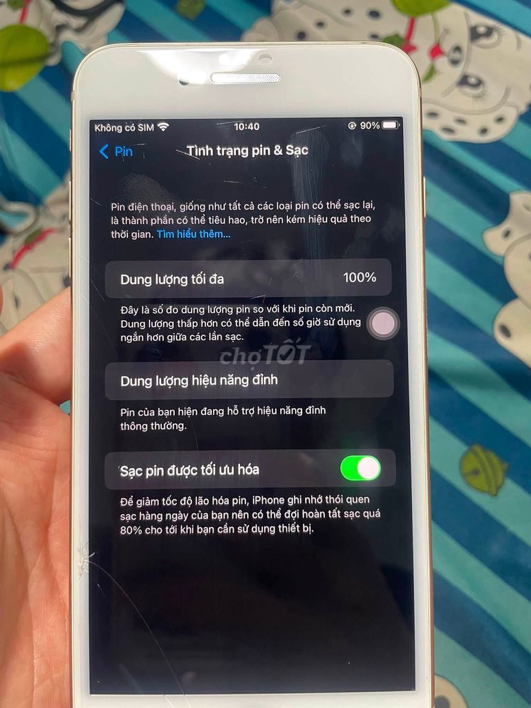 Apple iPhone 8 Plus 64GB Vàng hồng Like New. Mua bán Điện thoại tại Quận Tân Phú Tp Hồ Chí Minh được đăng bởi Hội Đồ Điện Tử hình 1