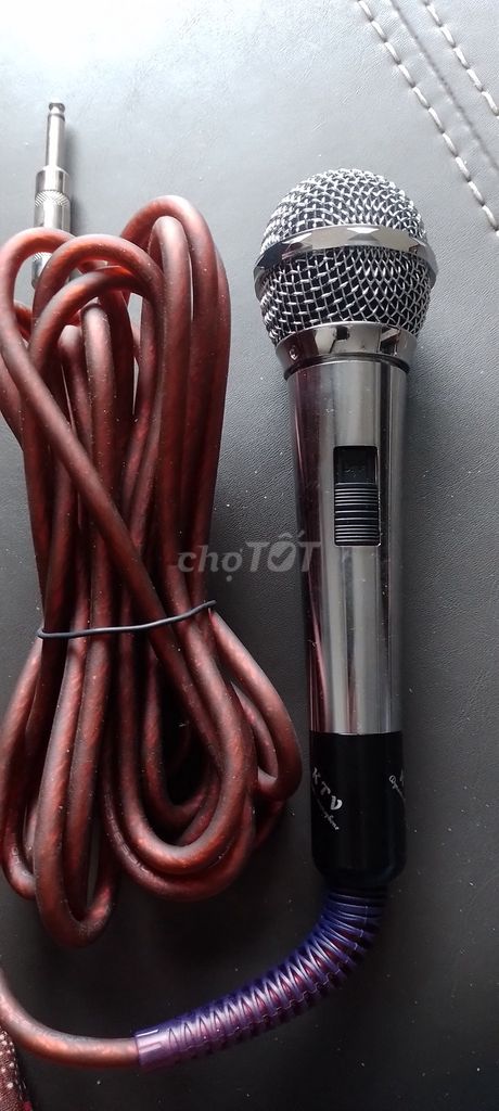 Micro KTV Bạc Kim loại Dây liền 5m. Mua bán Tivi, Âm thanh tại Quận Long Biên Hà Nội được đăng bởi Hung Tranviet hình 1