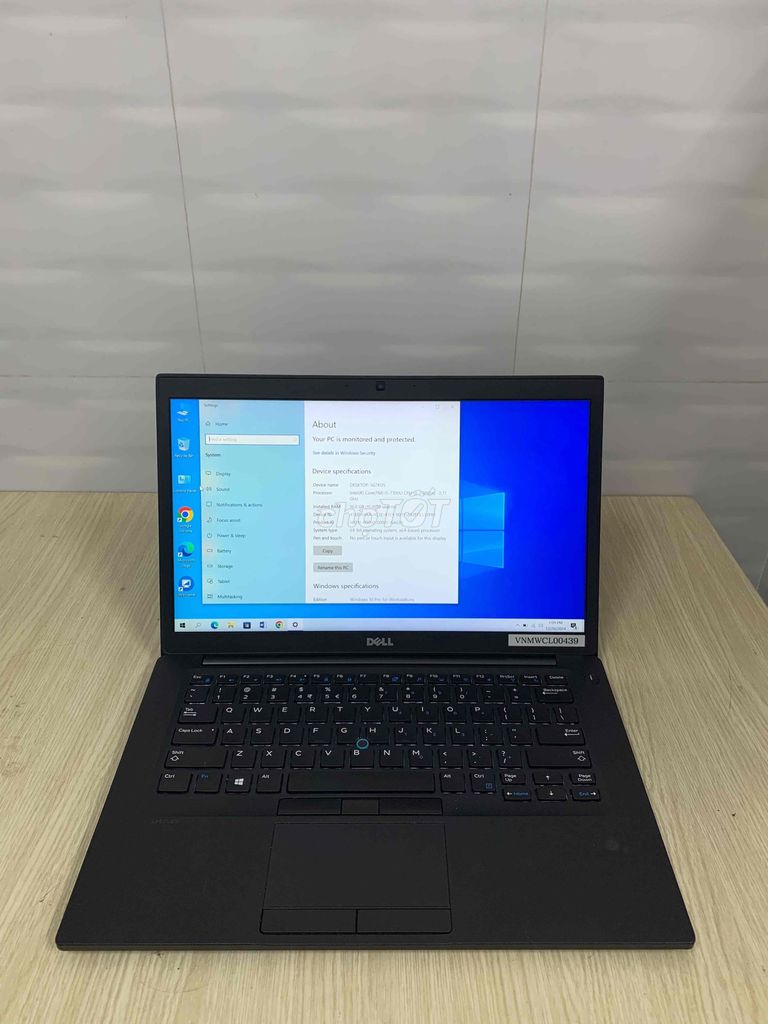 Laptop dell latitude 7480 core i5