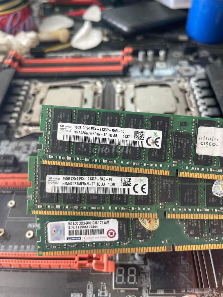 RAM SK Hynix 16GB DDR4 ECC. Mua bán Linh kiện (RAM, Card...) tại Huyện Phú Xuyên Hà Nội được đăng bởi AnhDoan hình 1