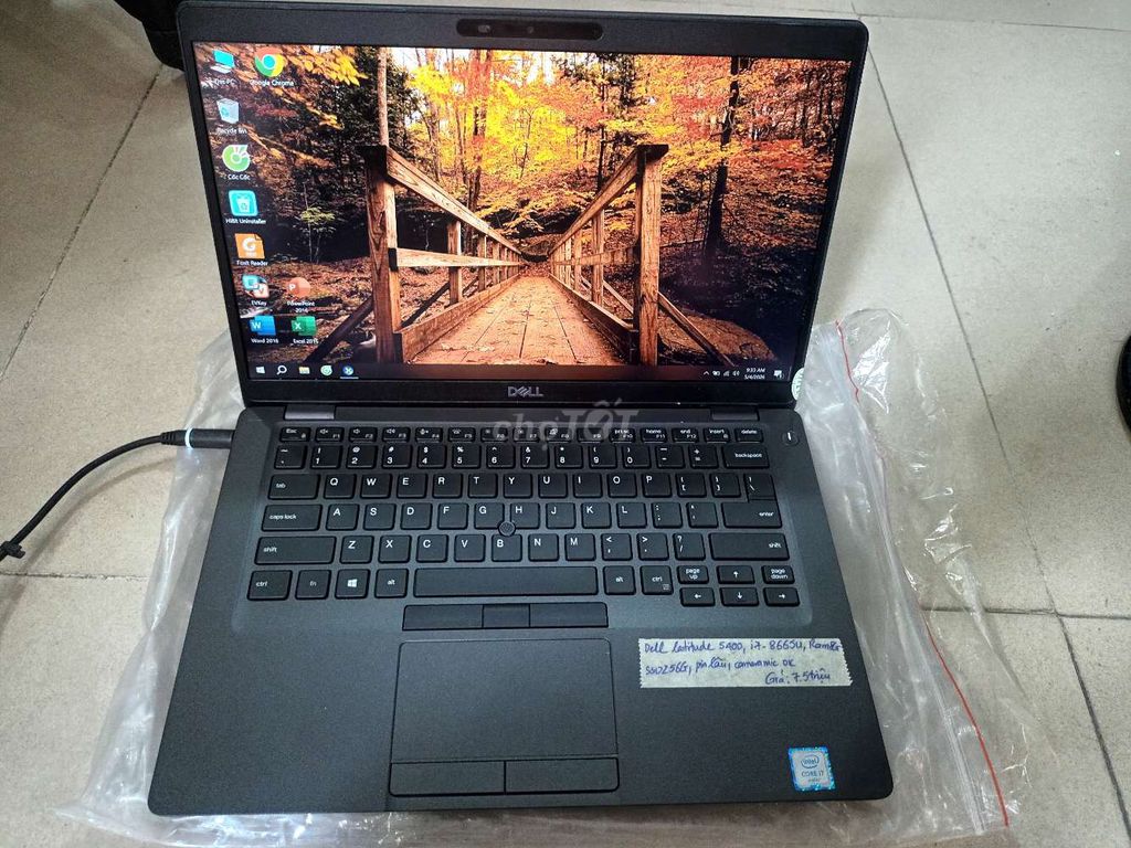 Dell latitude 5400 đẹp 99% i7-8665U ram8g ssd256. Mua bán Laptop tại Quận Hải Châu Đà Nẵng được đăng bởi NGUYỄN ĐĂNG LÝ hình 1