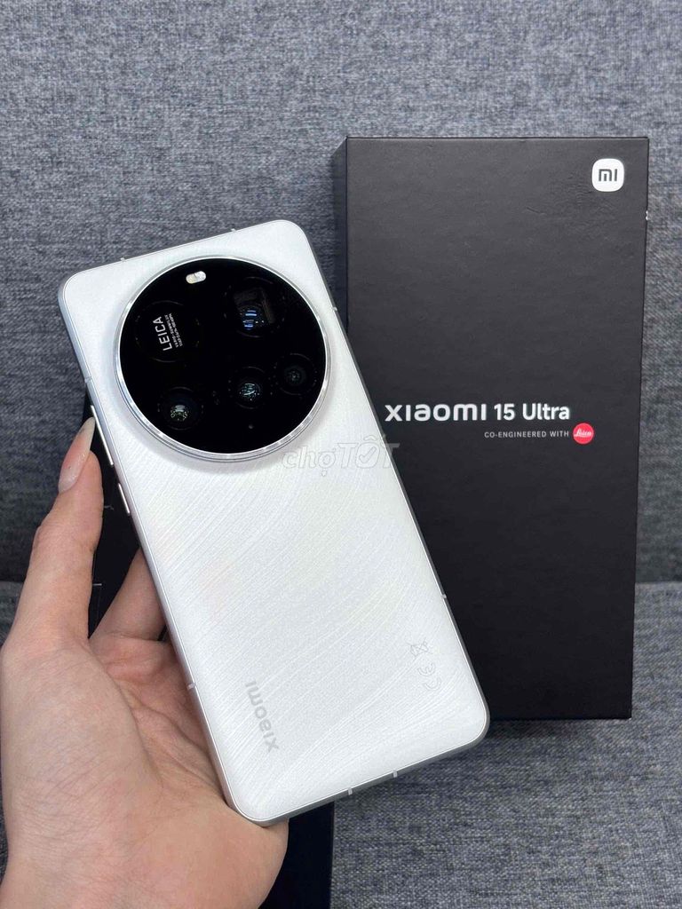 Xiaomi 15 Ultra 5G 16/512GB Trắng VN chính hãng 99. Mua bán Điện thoại tại Quận Ninh Kiều Cần Thơ được đăng bởi Quý Mobile Cần thơ hình 1