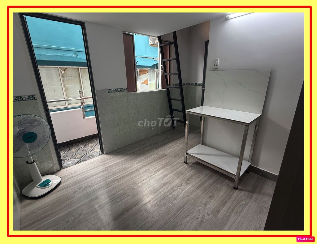 Hình ảnh phòng trọ Phòng Bùi Viện ttâm Q.1, full nội thất, có BAN CÔNG, có GÁC