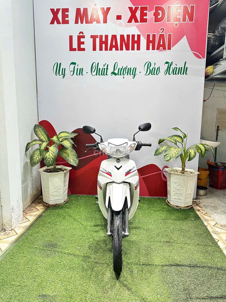 Yamaha Sirius màu Trắng. Mua bán Xe máy tại Thị xã Phú Mỹ Bà Rịa - Vũng Tàu được đăng bởi Lê  Thanh Hải  hình 1