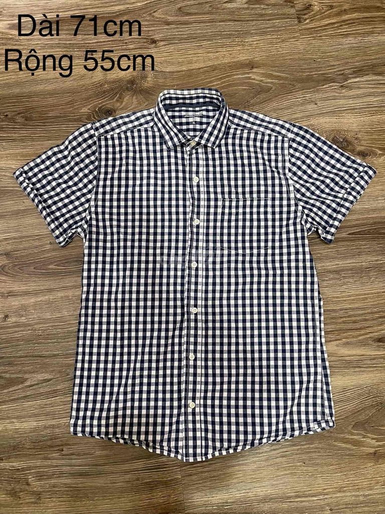 Áo sơ mi The Blue nam Cotton kẻ caro XL. Mua bán Quần áo tại Quận Nam Từ Liêm Hà Nội được đăng bởi Mạc Đức Nghĩa hình 1
