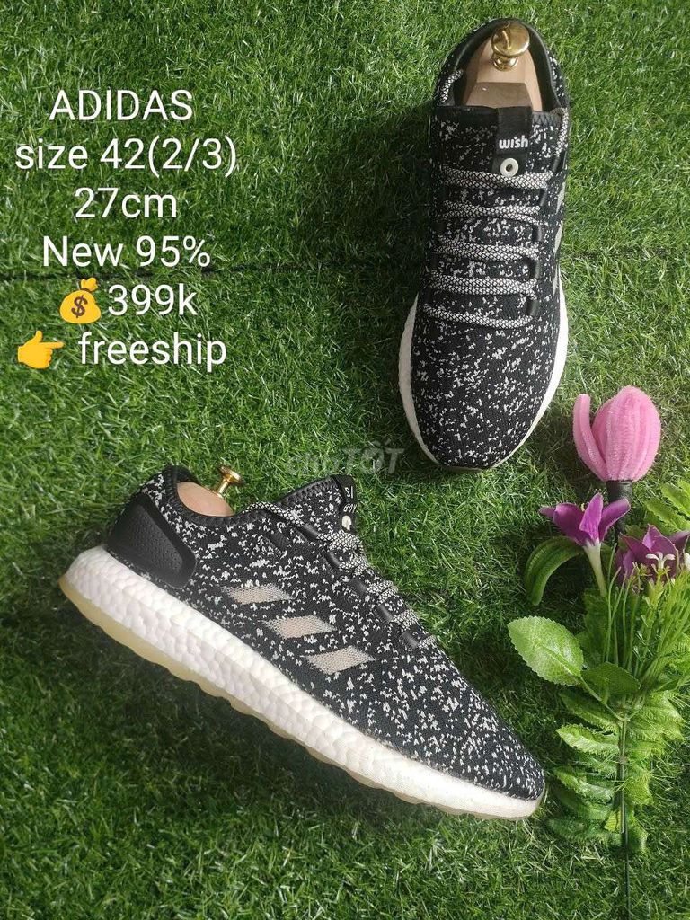 Siu phẩm ADIDAS sz 42,5 chính hãng mới 95%