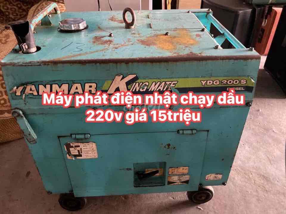 Máy phát điện Yanmar YDG200S Dầu 220V Nhật. Mua bán Đồ chuyên dụng, Giống nuôi trồng tại Huyện An Lão Hải Phòng được đăng bởi anh mãi hình 1