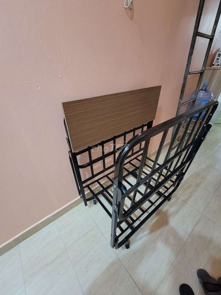 Giường xếp gấp gọn.1m×1,9m