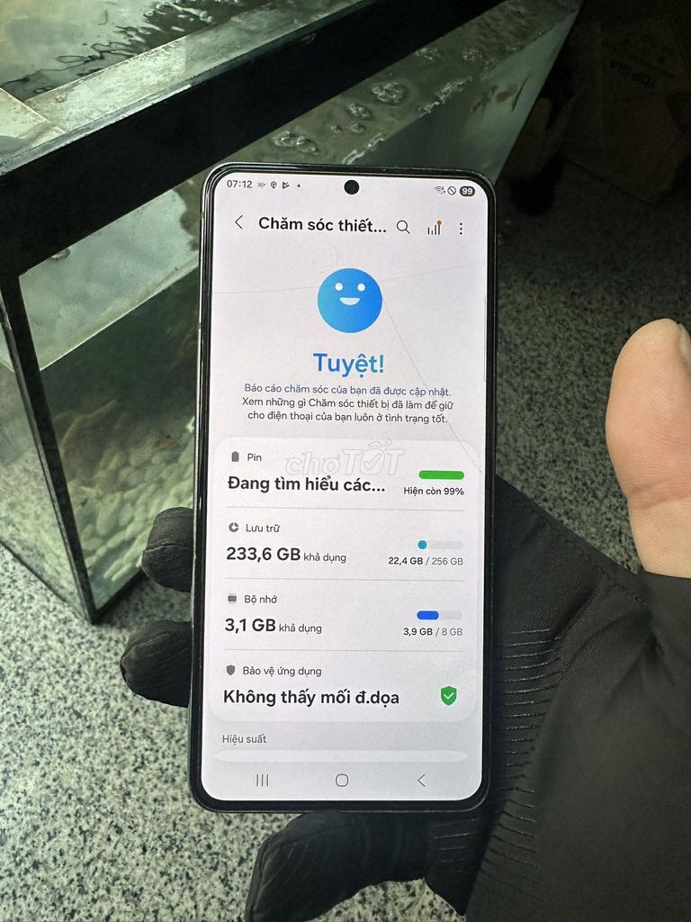 Samsung S21 5G 256GB Đen. Mua bán Điện thoại tại Thành phố Dĩ An Bình Dương được đăng bởi NGOC LONG hình 1