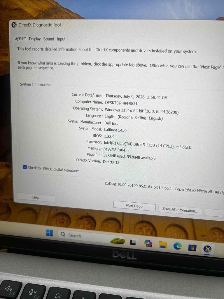 Dell Latitude 5450 Ultra 5 135U 14 inch 8GB/256G. Mua bán Laptop tại Quận 3 Tp Hồ Chí Minh được đăng bởi Alice Nguyen hình 1