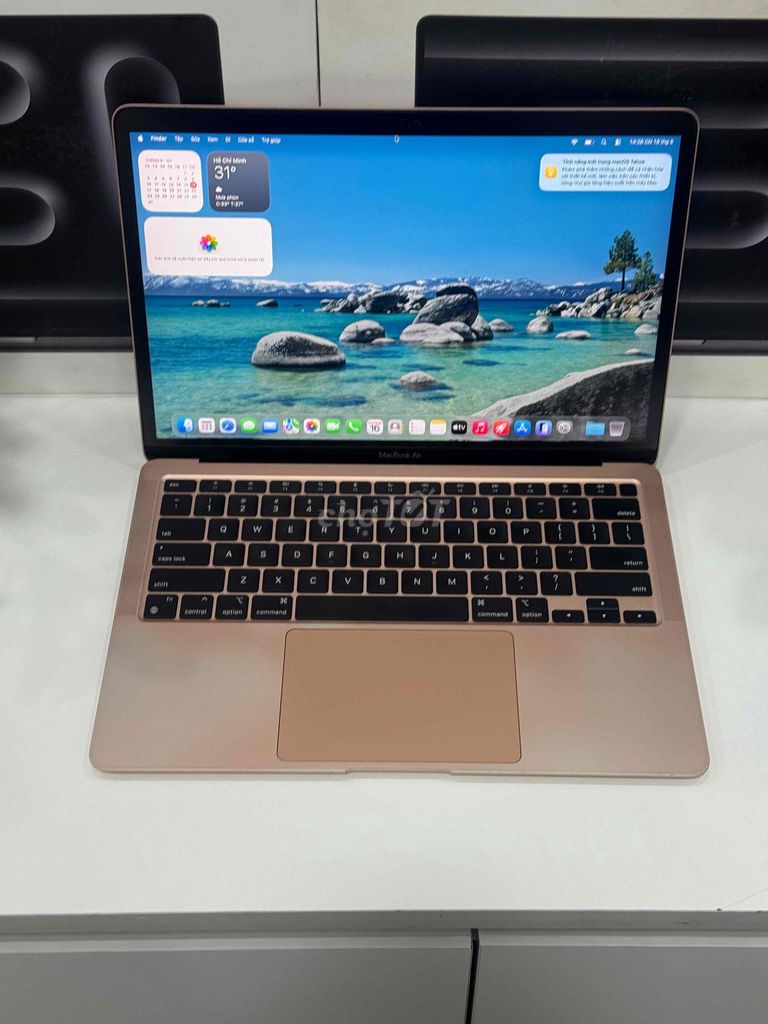 Macbook Air M1 13” 8/256GB Rose gold,máy sạch,zin. Mua bán Laptop tại Quận 10 Tp Hồ Chí Minh được đăng bởi Quyền Tấn hình 1