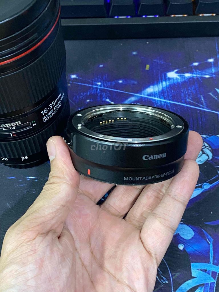 Ống kính Canon 16-35mm Đen. Mua bán Máy ảnh, Máy quay tại Quận Hải Châu Đà Nẵng được đăng bởi Toản Nguyễn hình 1