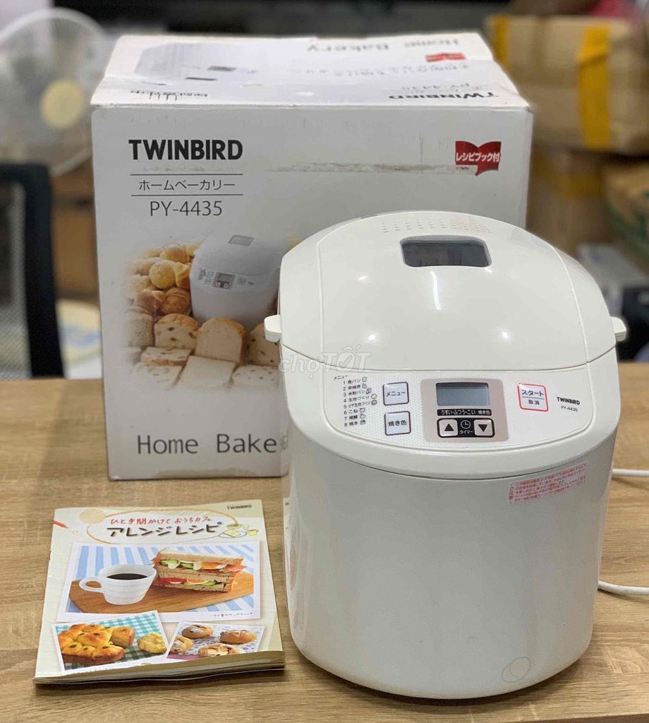 Máy làm bánh mì Twinbird PY-4435W. Mua bán Bếp, lò, đồ điện nhà bếp tại Thành phố Trà Vinh Trà Vinh được đăng bởi Huỳnh Phạm hình 1