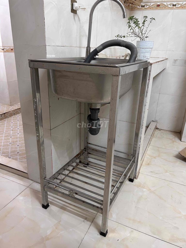 Bồn inox rửa chén rời