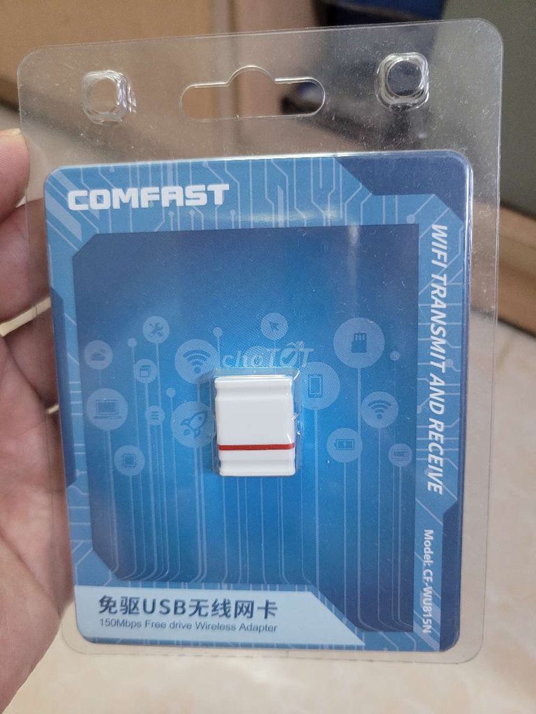 Usb WiFi COMFAST CF-WU815N. Mua bán Phụ kiện (Màn hình, Chuột...) tại Quận Gò Vấp Tp Hồ Chí Minh được đăng bởi Nguyen Duc Tuan hình 1