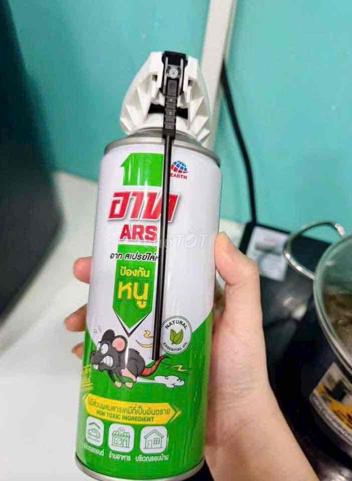 Bình Xịt Đuổi Chuột ARS (300ml)  - thương hiệu số. Dịch vụ nhà cửa khác tại Quận Cẩm Lệ Đà Nẵng được đăng bởi Minh Khang hình 1