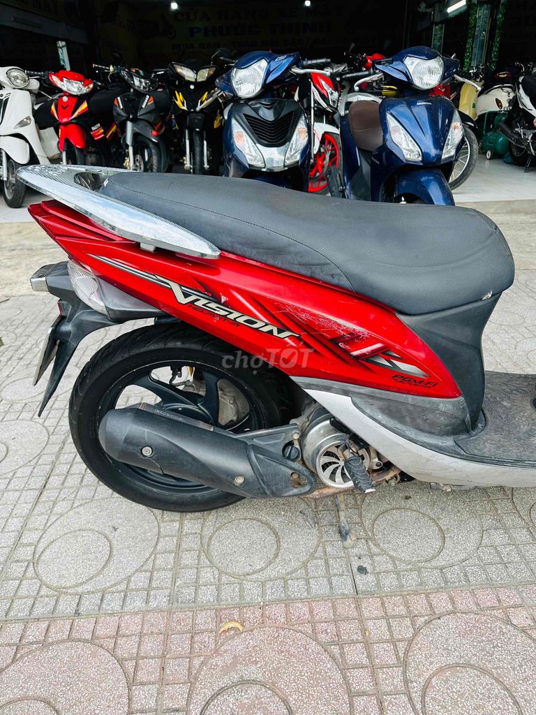 Honda Vision FI 2012 màu Đỏ. Mua bán Xe máy tại Thành phố Thuận An Bình Dương được đăng bởi xe máy phước thịnh hình 5