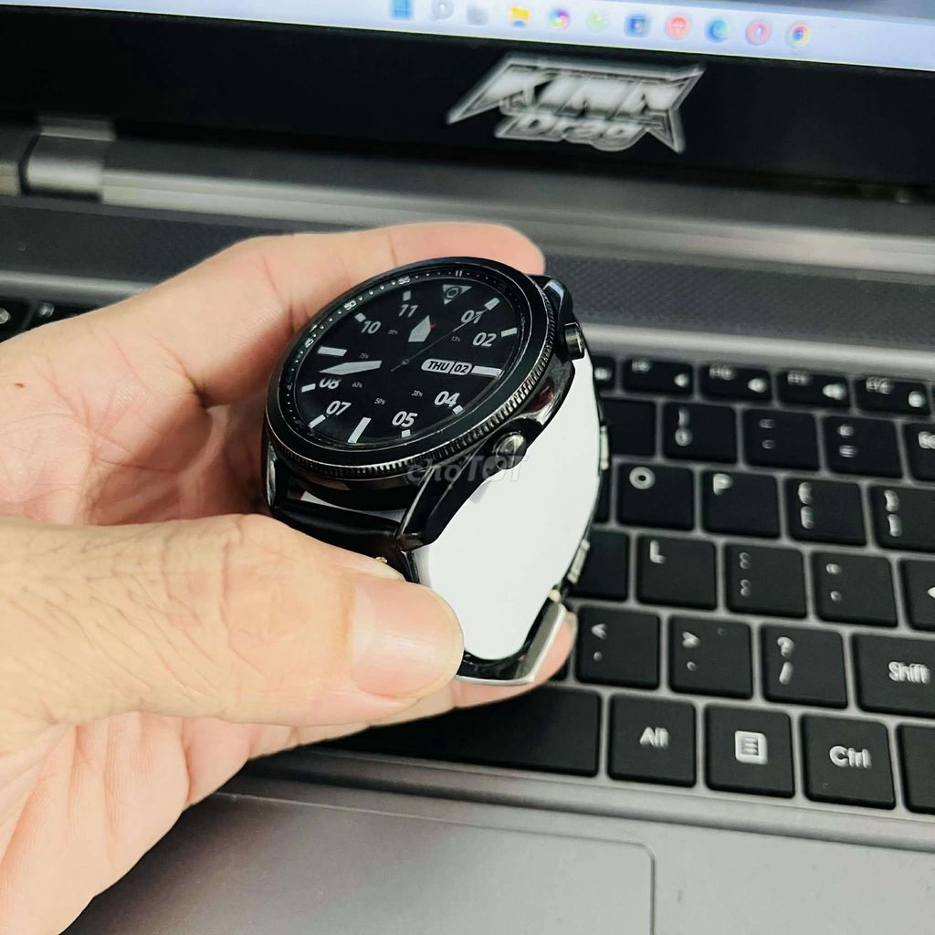 Samsung Watch 3 Classic 45mm Đen. Mua bán Thiết bị đeo thông minh tại Quận Gò Vấp Tp Hồ Chí Minh được đăng bởi AnVũ02 hình 1