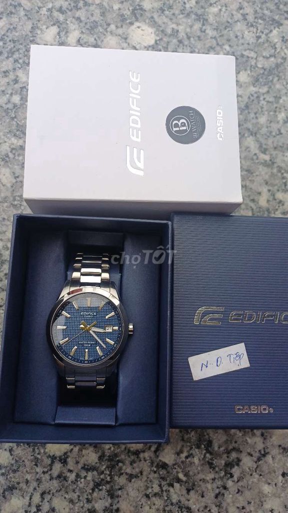 Casio Edifice Kim loại Bạc Nam. Mua bán Đồng hồ tại Huyện Quỳnh Phụ Thái Bình được đăng bởi gshock whatch hình 1