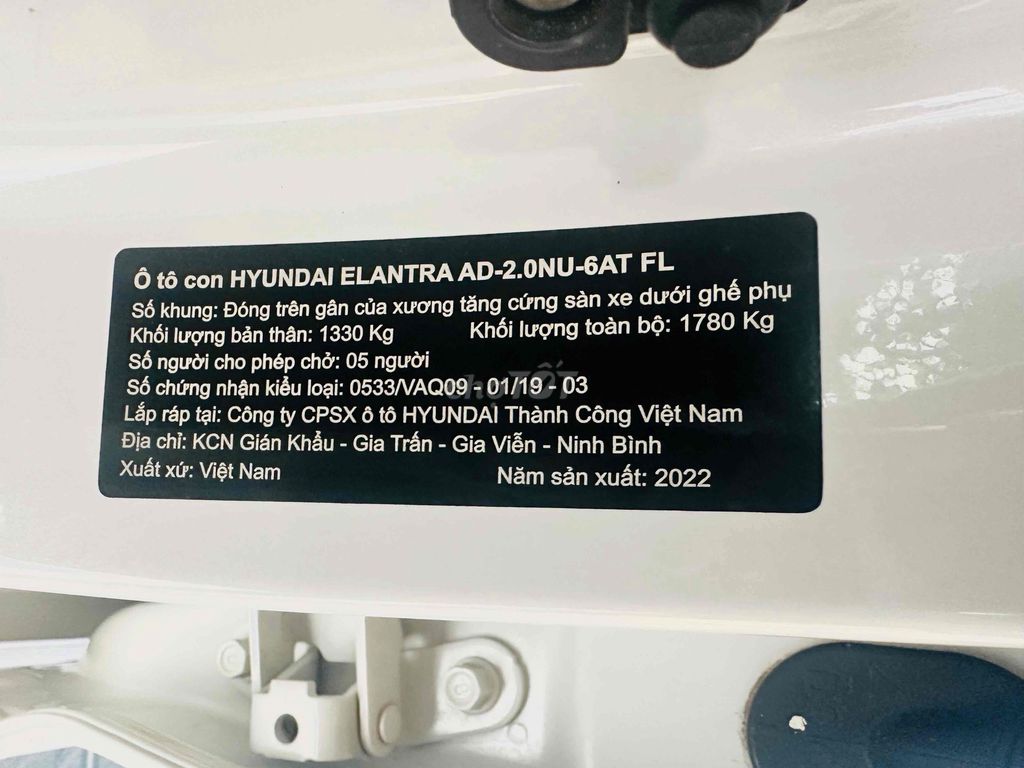 Hyundai Elantra 2022 2.0 AT Cao cấp. Mua bán Ô tô tại Huyện Bắc Tân Uyên Bình Dương được đăng bởi Ô Tô Quân Bồ Bình Dương hình 18