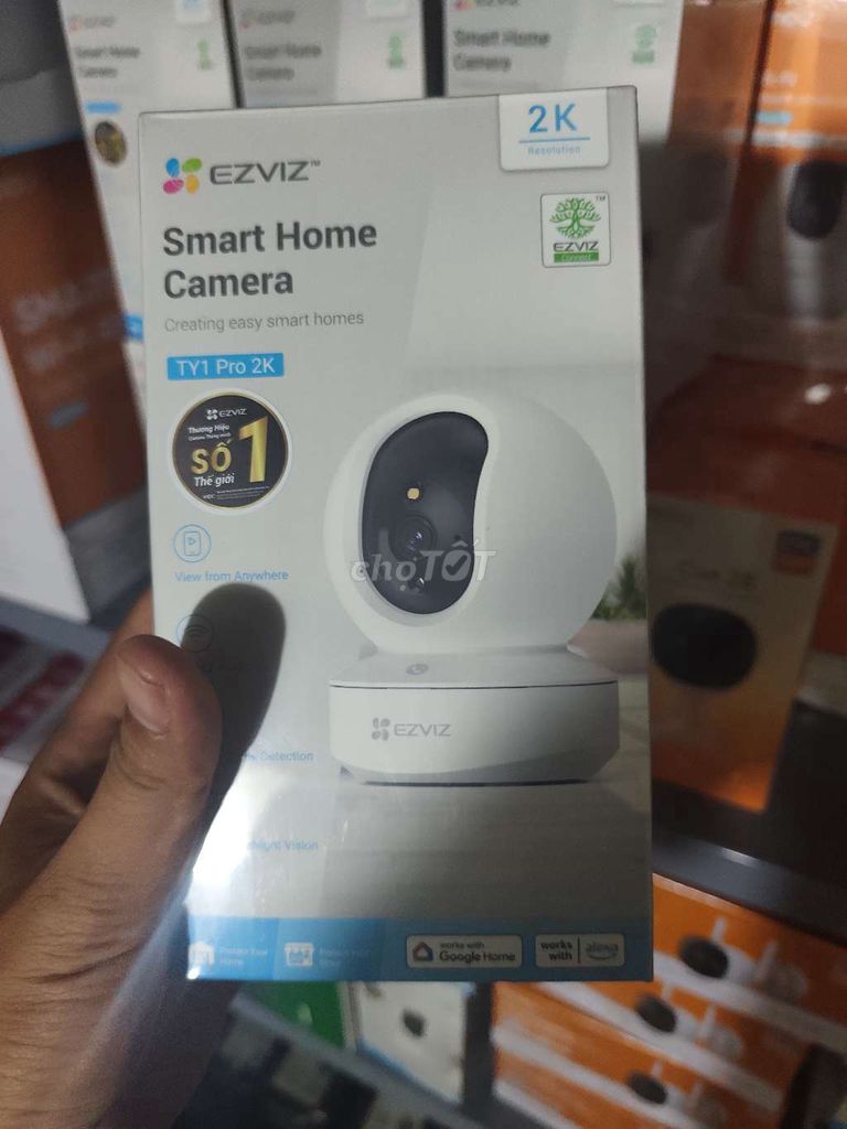 Camera an ninh EZVIZ TY1 Pro 2K Trắng. Mua bán Máy ảnh, Máy quay tại Quận Hoàng Mai Hà Nội được đăng bởi hoàng Minh hình 1