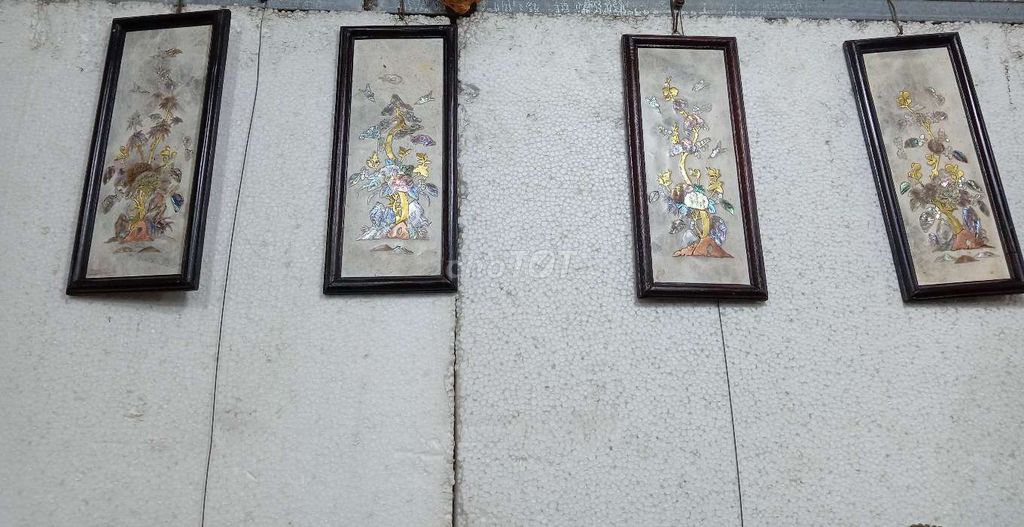 Tranh cẩn ốc Hoài cổ Thiên nhiên. Mua bán Đồ sưu tầm, đồ cổ tại Quận Hai Bà Trưng Hà Nội được đăng bởi Lê Nga đồ xưa hình 1
