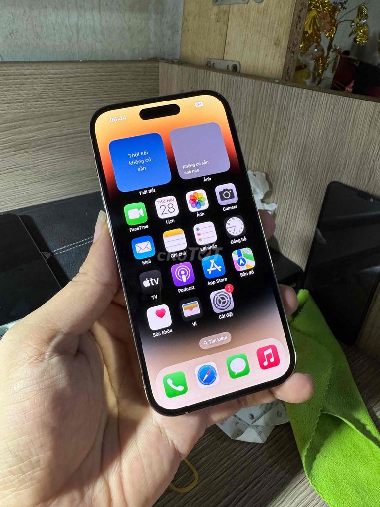 14pro 128gb màng zin lỗi nhẹ full