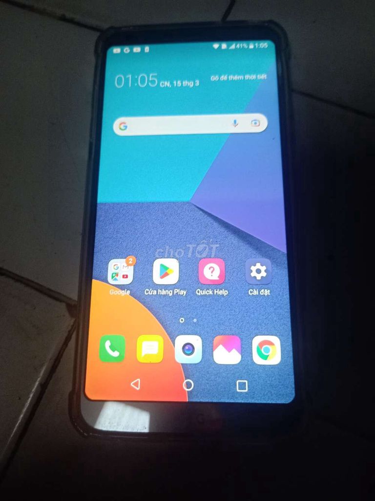 LG G6 Hư khe sim, nắp lưng xấu. Mua bán Điện thoại tại Thành phố Vũng Tàu Bà Rịa - Vũng Tàu được đăng bởi Hoàng Sang  hình 1