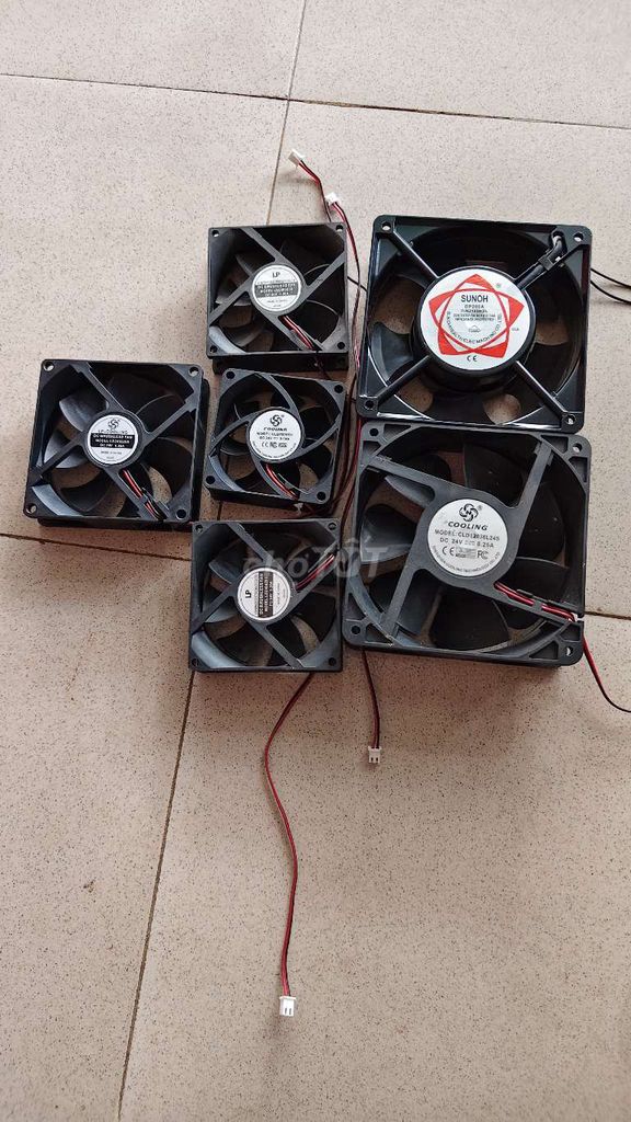 Quạt làm mát SUNON CLD2038L24S Đen. Mua bán Quạt tại Thành phố Vĩnh Long Vĩnh Long được đăng bởi Sửa Máy Hàn Đóng Pin Vĩnh Long hình 1
