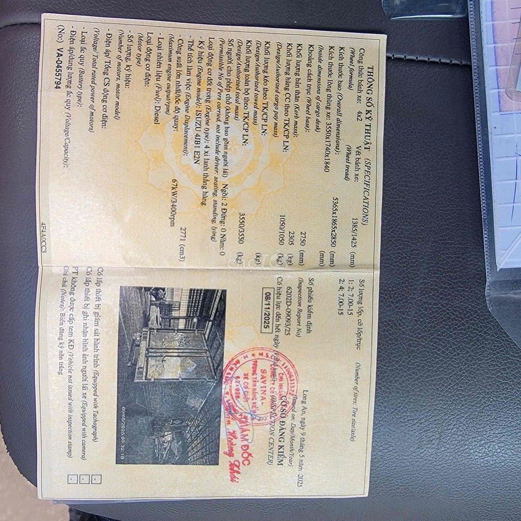 ISUZU QKF TẢI 1 tấn thùng 3m6 đời 2012 Xe đẹp zin. Mua bán Xe tải, xe ben tại Quận Bình Thuỷ Cần Thơ được đăng bởi Phạm Nguyễn Băng Nhi hình 2