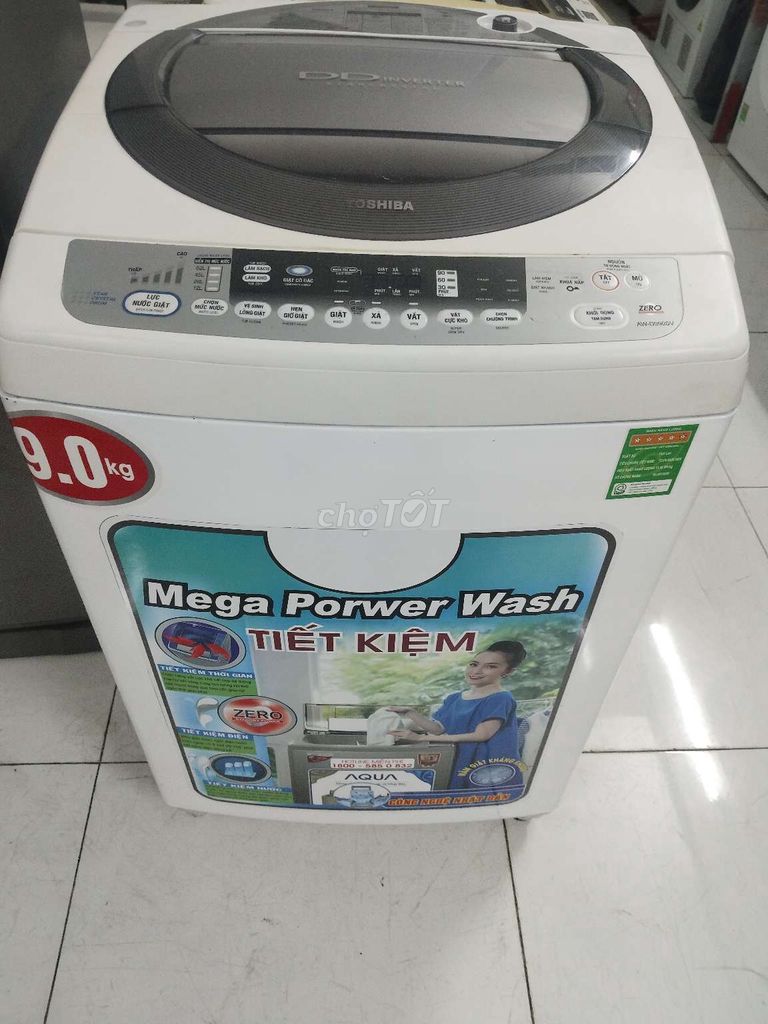 Máy giặt Toshiba 9kg. Mua bán Máy giặt tại Quận Tân Phú Tp Hồ Chí Minh được đăng bởi cửa Hàng Điện Máy Trần Linh hình 1