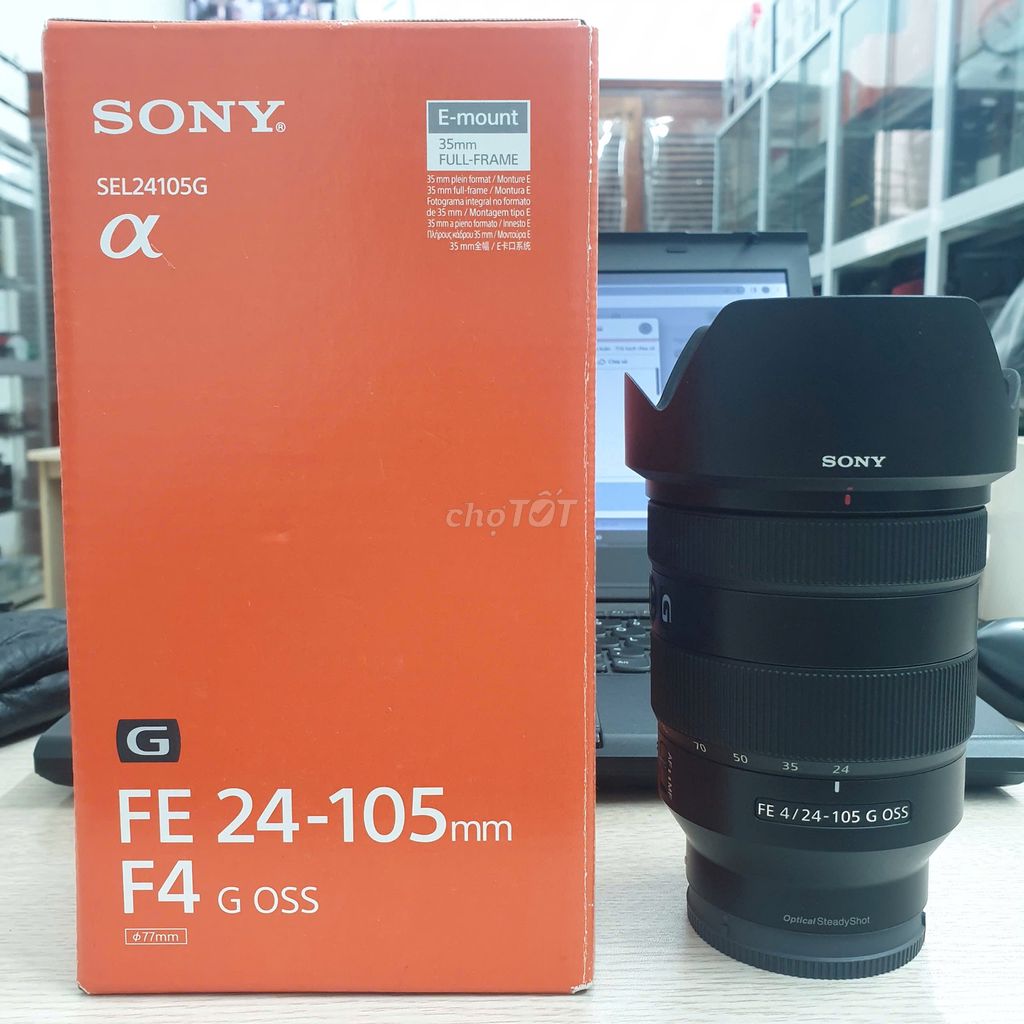 Ống kính Sony FE 24-105mm F4 G OSS đẹp fullbox