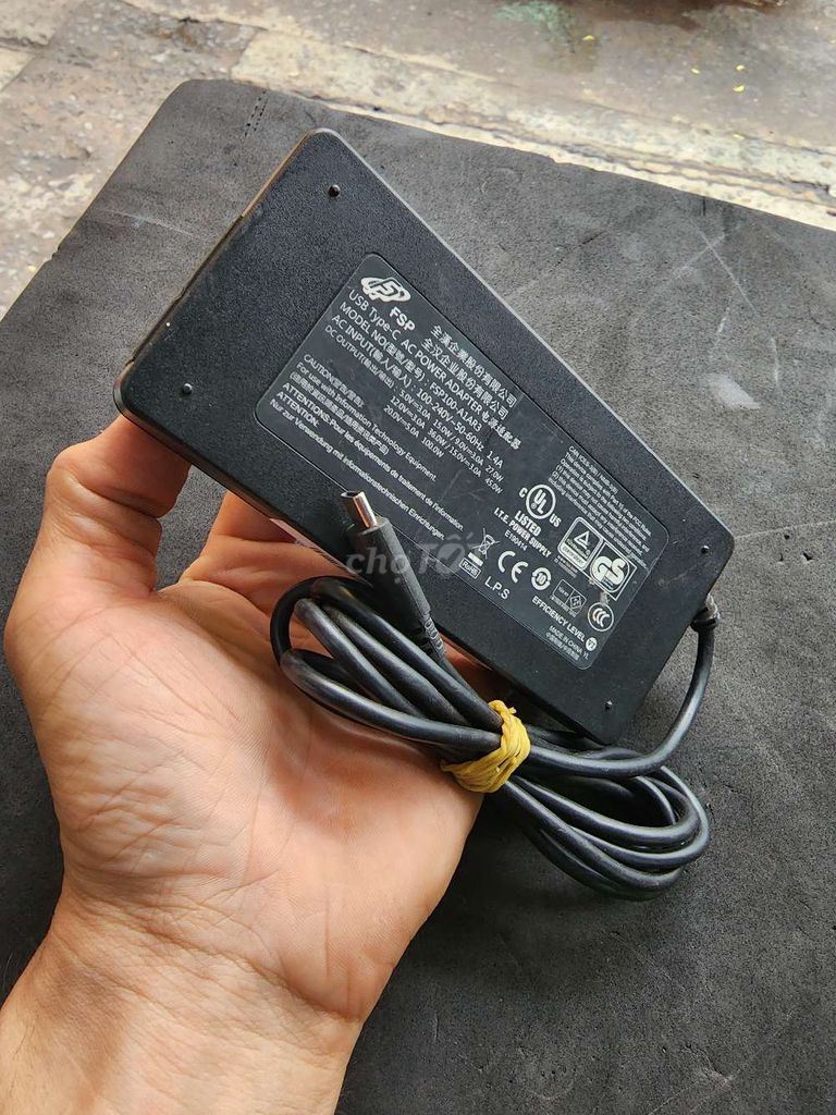 SẠC LAPTOP CHUẨN TYPE C 100W HÀNG NỘI ĐỊA BÃI