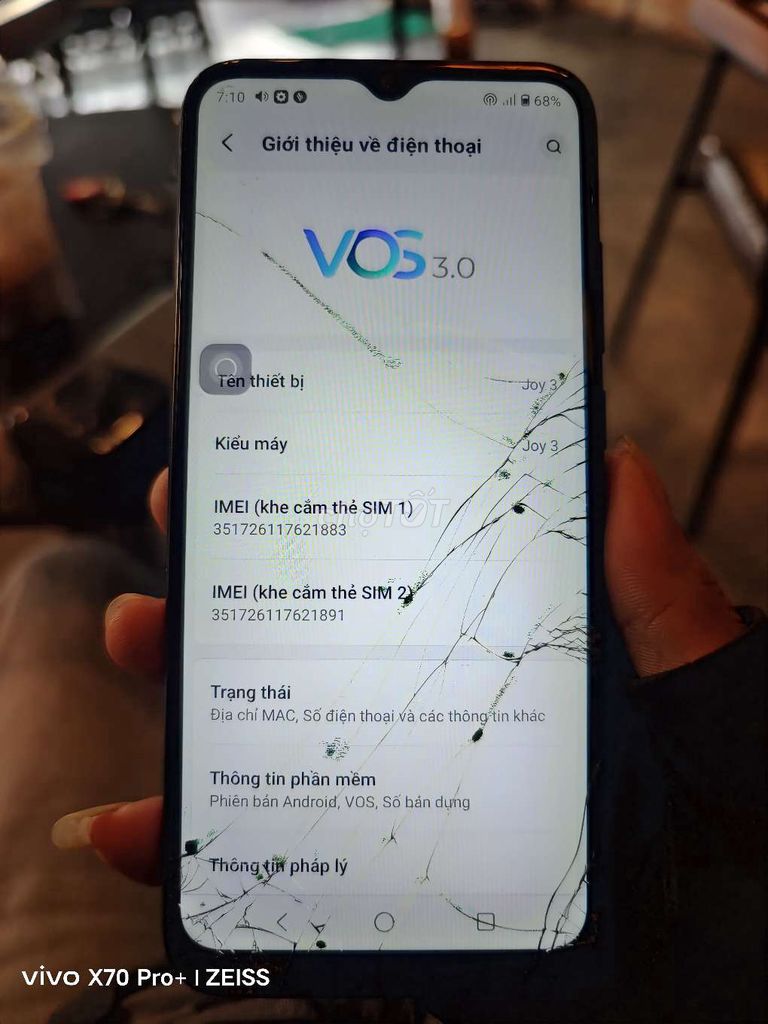 Vinsmart Joy 3 2GB/32GB màn hình bể kính. Mua bán Điện thoại tại Quận Bình Tân Tp Hồ Chí Minh được đăng bởi vinh hình 1