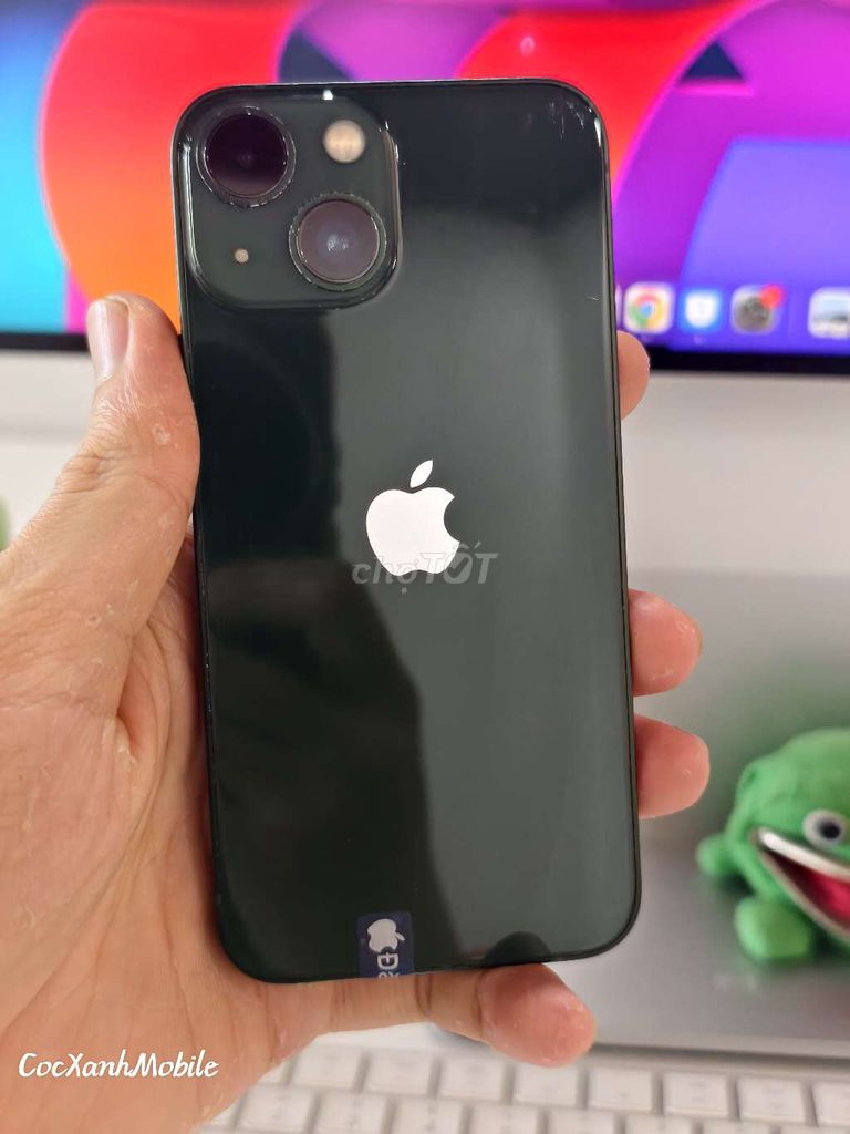 iPhone 13 Mini 128GB Xanh Bộ Đội Zin đẹp 98%. Mua bán Điện thoại tại Quận Liên Chiểu Đà Nẵng được đăng bởi Minh Hiệp CócXanhMobile hình 1