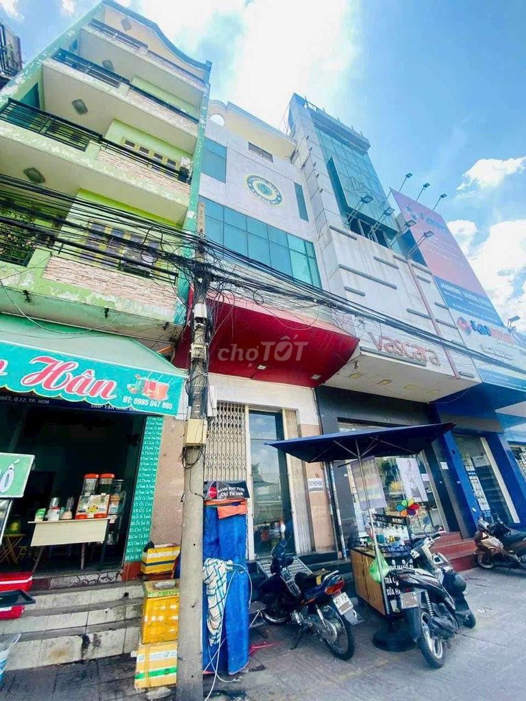 Nhà 4,3mx20m, 1 Trệt 3 Lầu, Mặt Tiền Trường Chinh, P.Tân Thới Nhất