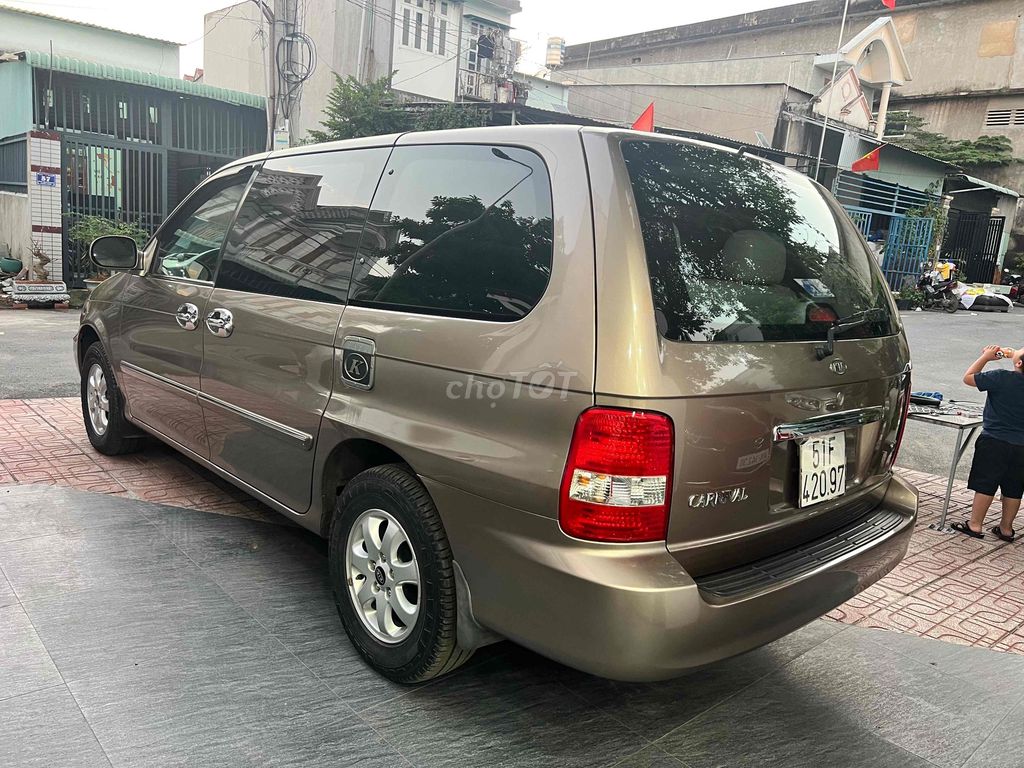 Kia Carnival 2009 7C Xăng 2.5 GS Tự Động Siêu Mới. Mua bán Ô tô tại Thành phố Thuận An Bình Dương được đăng bởi Hiếu Auto Nghĩa Phát hình 4