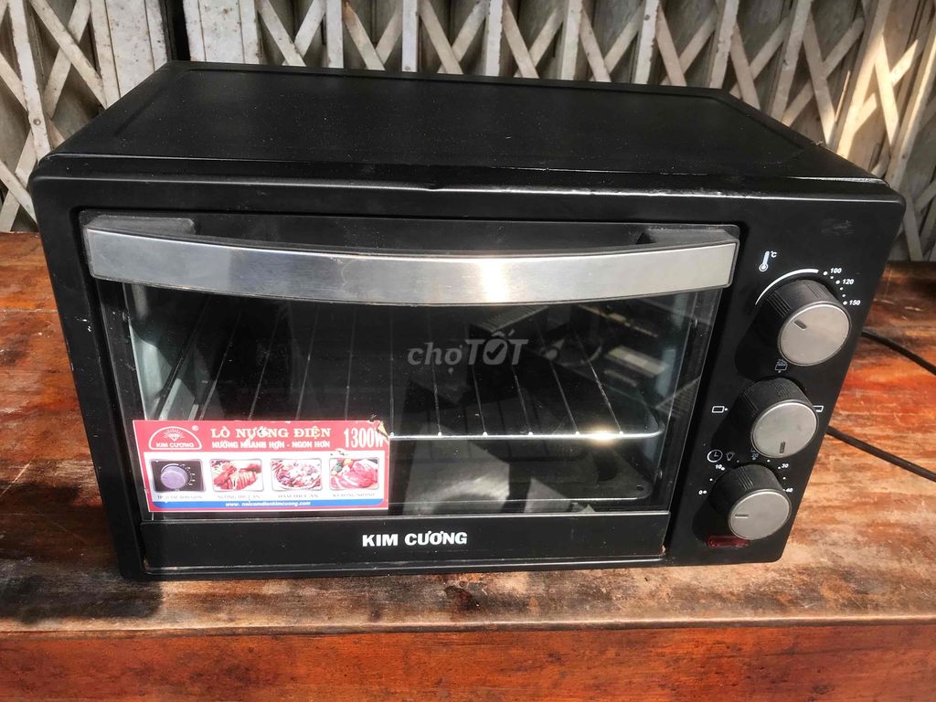 Lò nướng điện Kim Cương Đen. Mua bán Bếp, lò, đồ điện nhà bếp tại Thành phố Huế Thừa Thiên Huế được đăng bởi Quang Minh hình 1