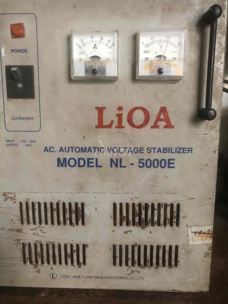 Ổn áp Lioa NL-5000E 5kva Đồng. Mua bán Đồ chuyên dụng, Giống nuôi trồng tại Thành phố Long Xuyên An Giang được đăng bởi Phương LX hình 1