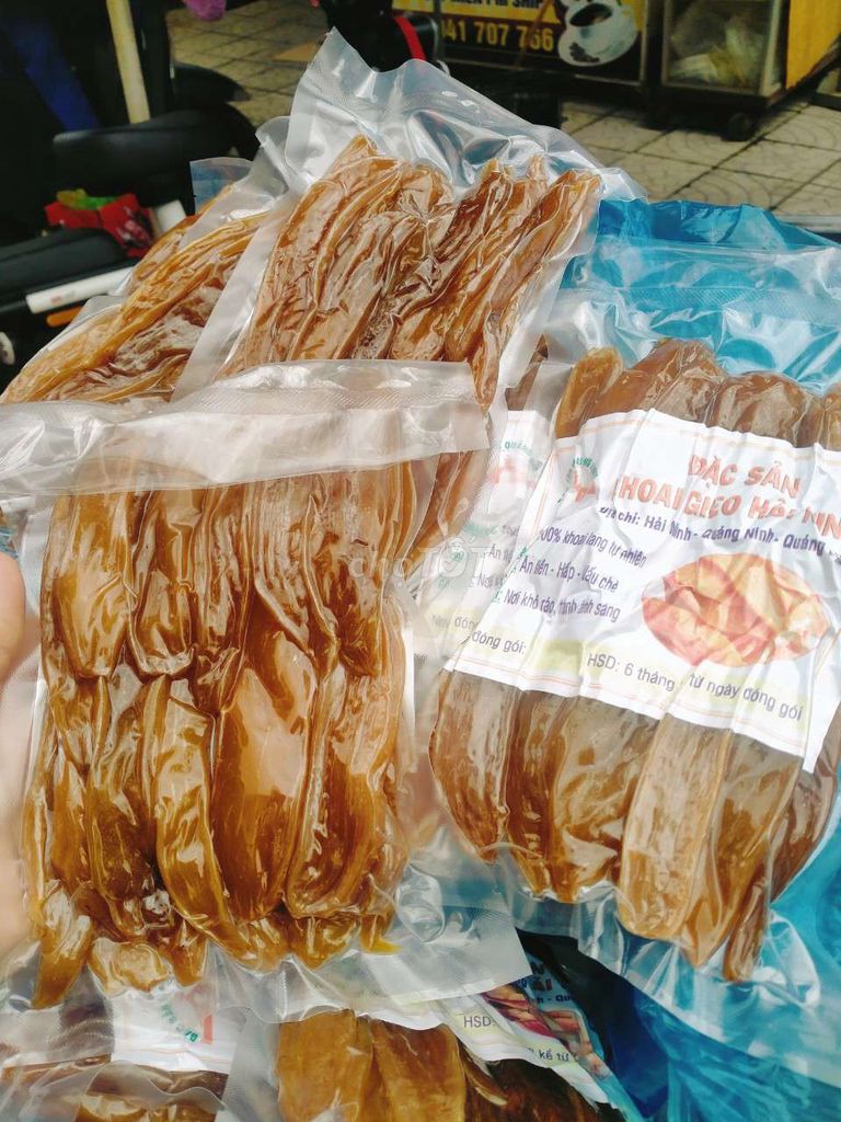 Khoai deo đặc sản Quảng Bình