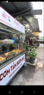 Cơm tấm sườn dây